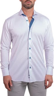 Maceoo Einstein Stretch Ascension Contemporary Fit Button-Up Shirt
