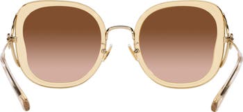 55mm Gradient Butterfly Sunglasses