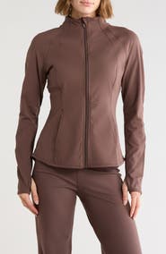 YOGALICIOUS Lux Rebel Flared Full Zip Sweatshirt