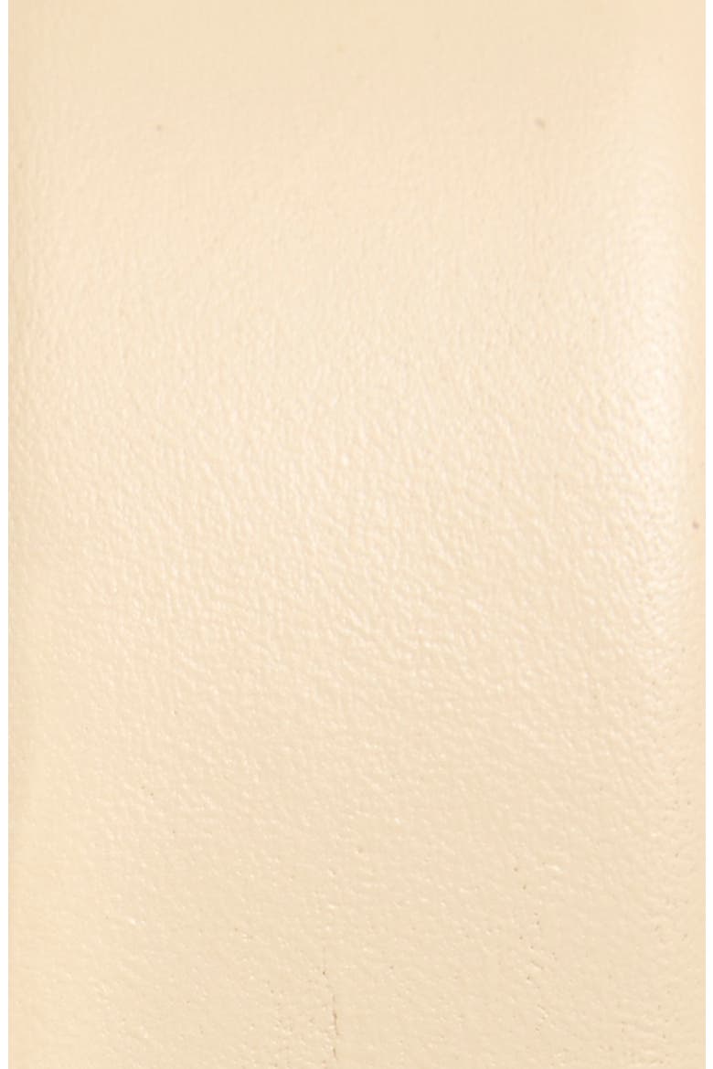 Leather Belt, Alternate, color, IVORY- SILVER