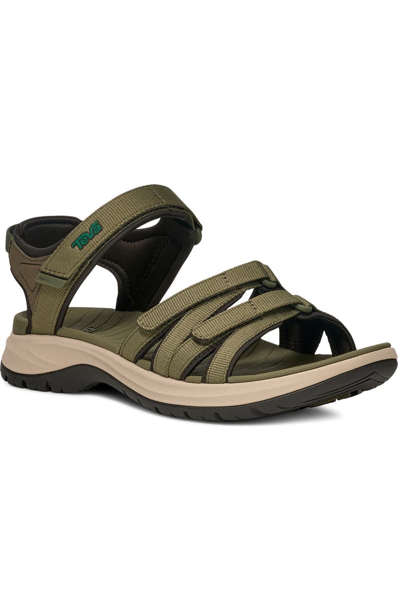 Teva Tirra Sport Hiking Sandal, Main, color, Burnt Olive
