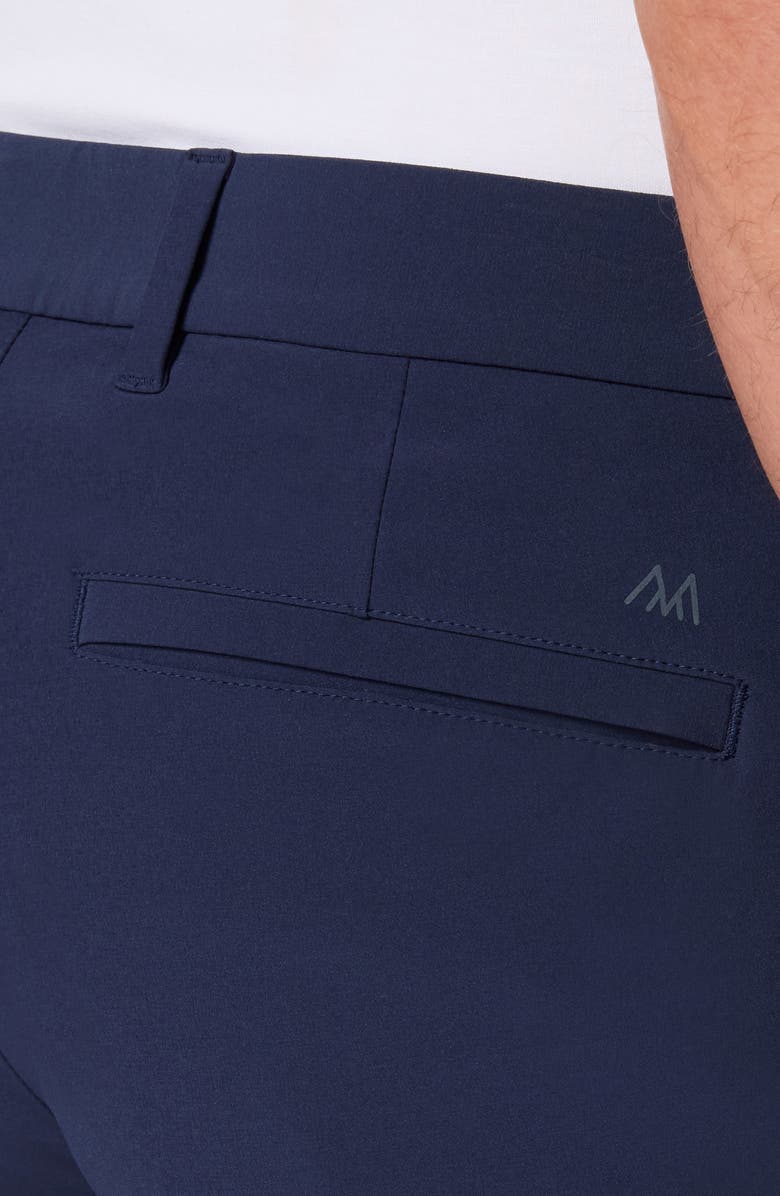 Mizzen+Main Helmsman Flat Front Golf Shorts, Alternate, color, Navy Solid