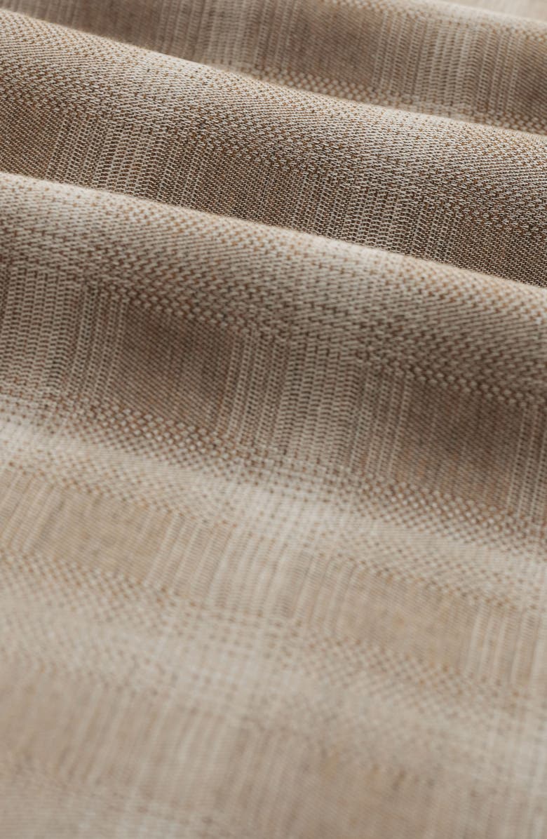 Bugatchi Julian Shaped Fit Plaid Button-Up Shirt, Alternate, color, Walnut