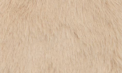 Steve Madden Cozy Faux Fur Sleeve Gloves In Neutral