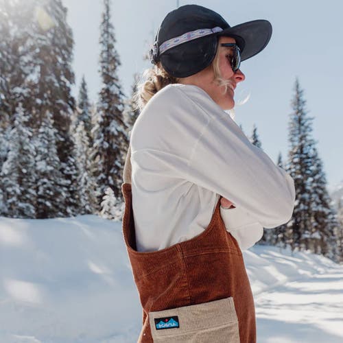 Kavu Strapcap Trapper Cap In Brown