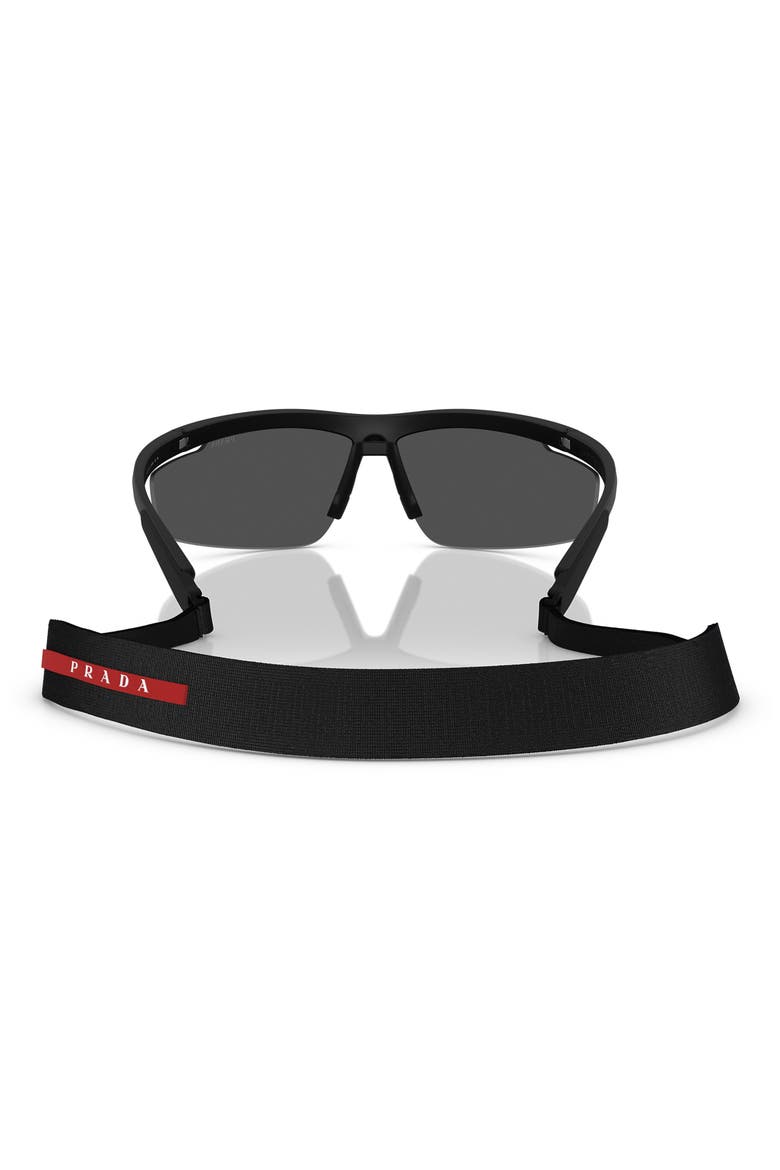 96mm Pillow Sunglasses, Alternate, color, MATTE BLACK