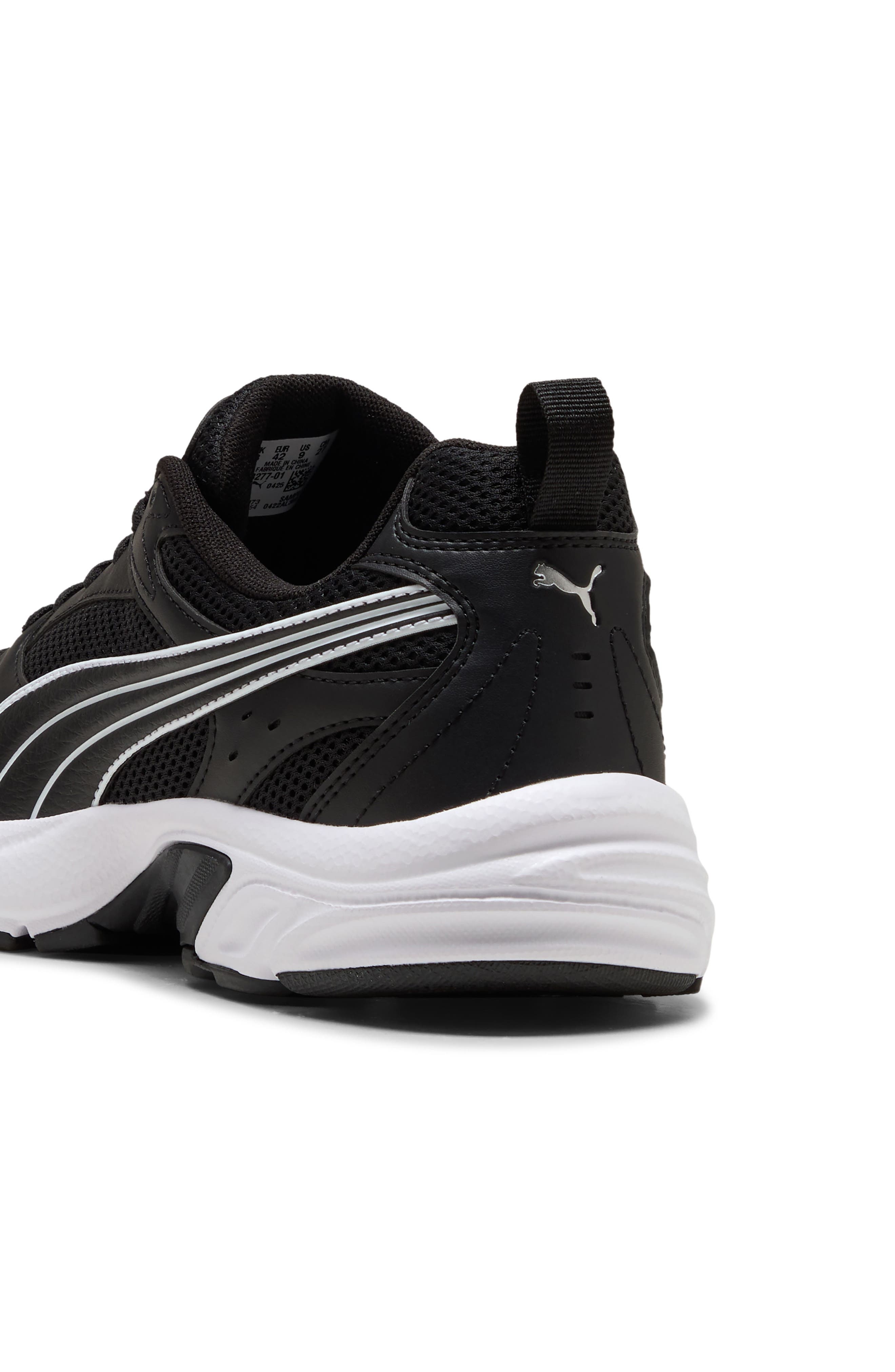 Milenio Tech LT Vibes Running Shoe, Alternate, color, PUMA BLACK/ PUMA WHITE
