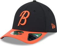 New Era Men's New Era  Black/Orange Baltimore Orioles Player Replica 39THIRTY Flex Hat