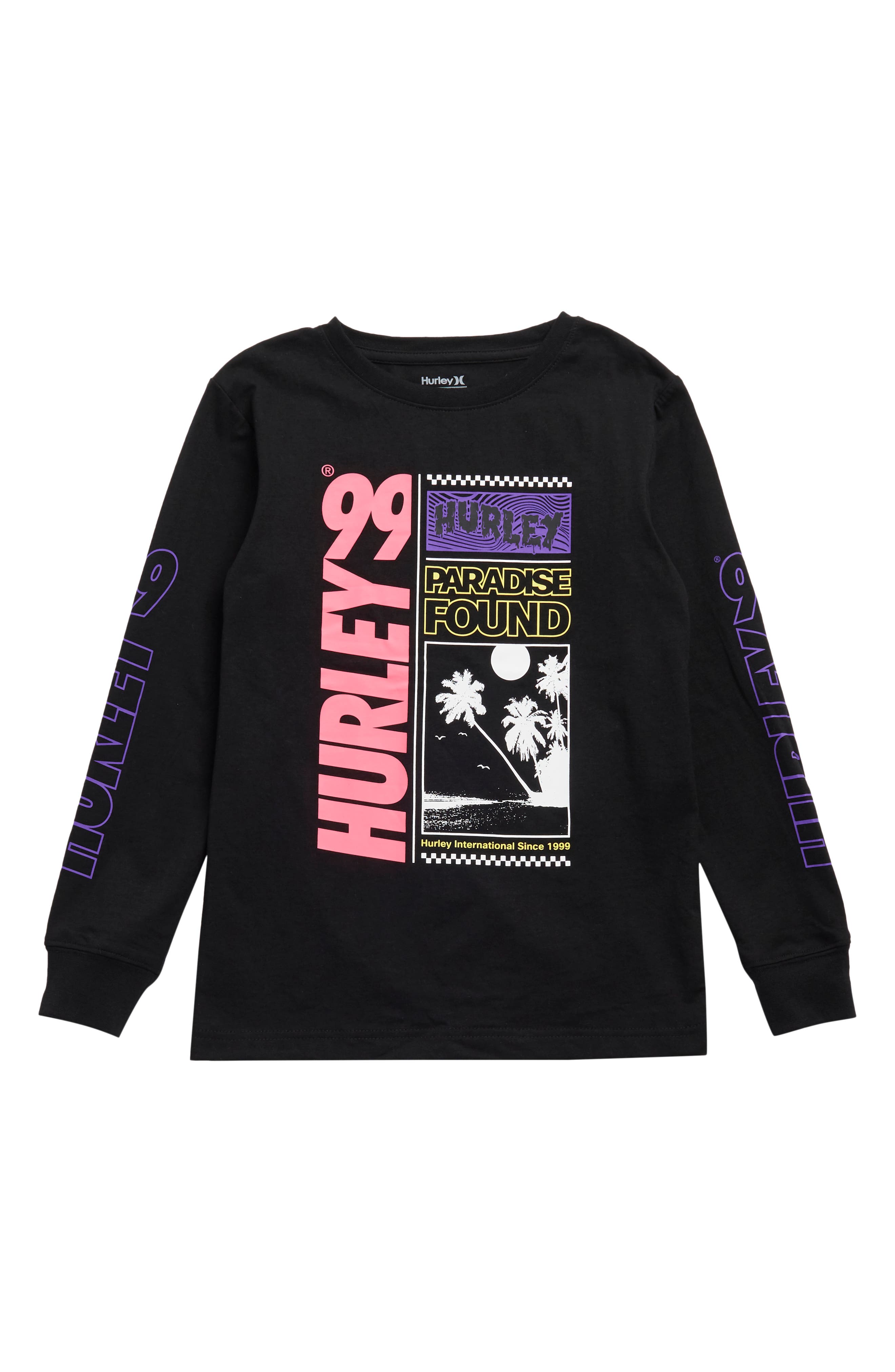 Hurley Kids' Paradise Found Long Sleeve T-Shirt