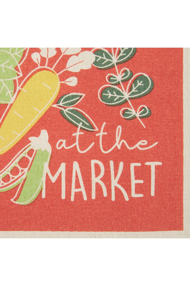 Organic Greens Market Produce Bags Set/3, Alternate, color, Multi-Color