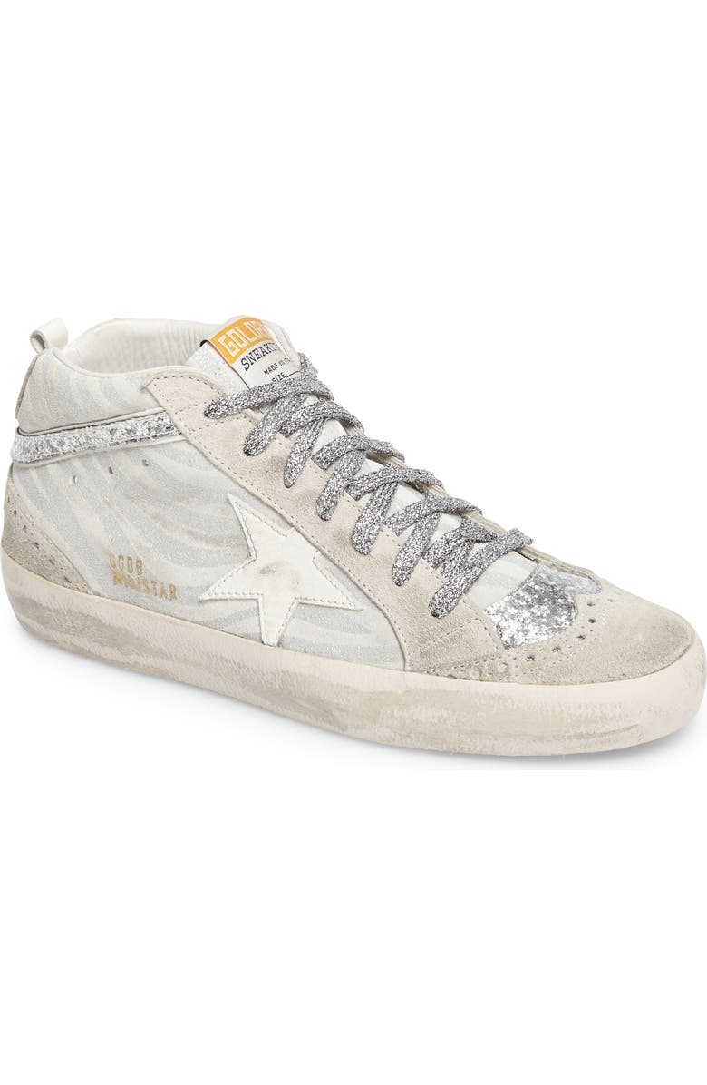 Golden Goose Star Mid Top Sneaker, Main, color,