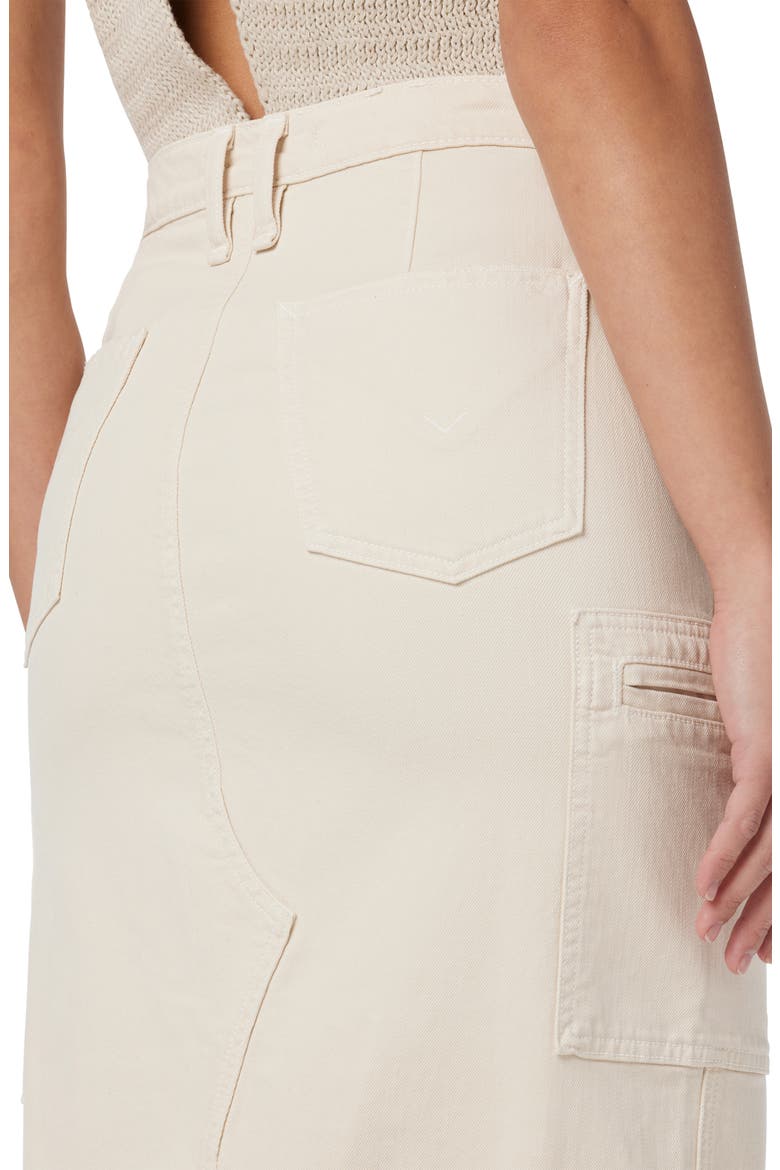 Welt Cargo Pocket Midi Skirt, Alternate, color, BLEACHED SAND