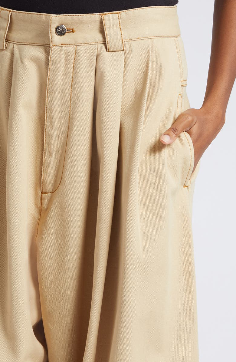 FARM Rio Low Rise Pleated Khaki Pants, Alternate, color, 