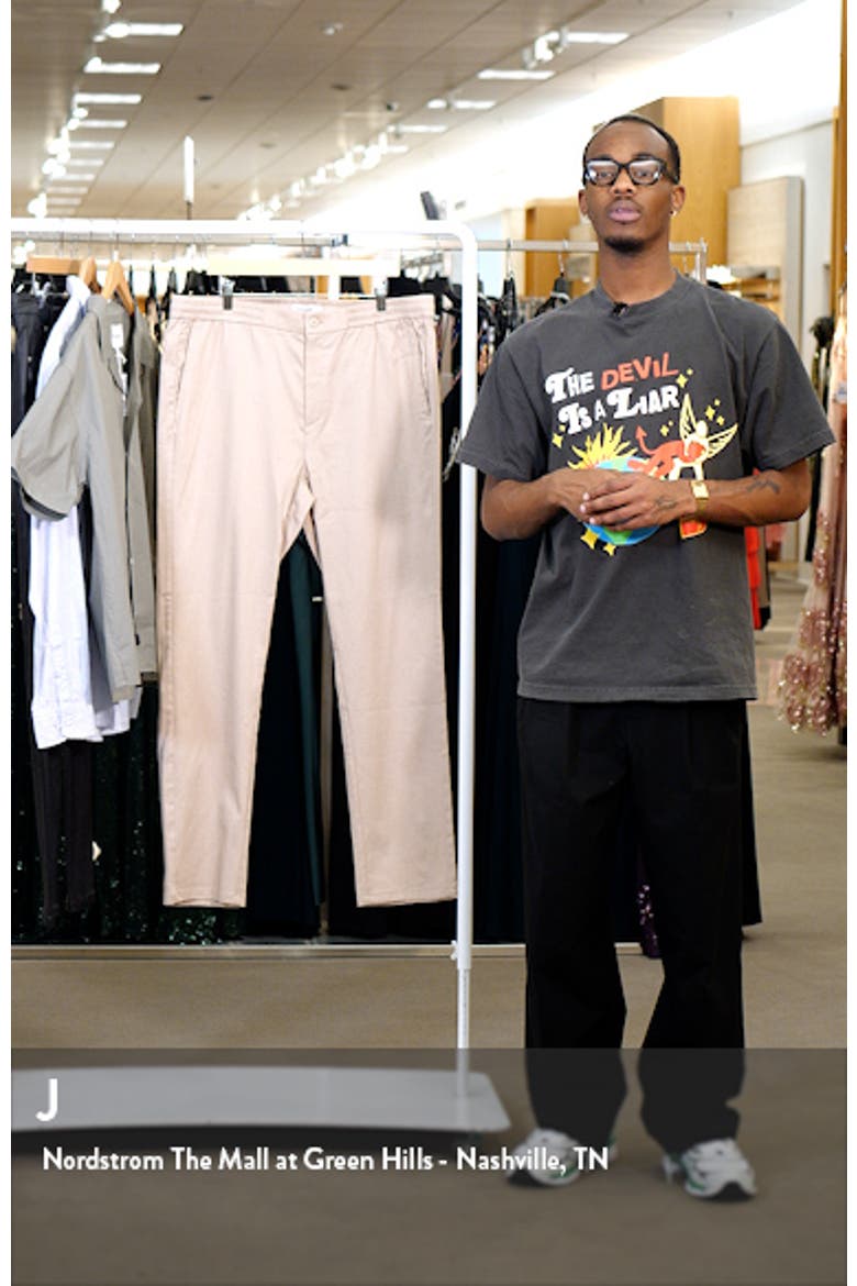 Stretch Cotton & Linen Pants (Men) | Nordstromrack