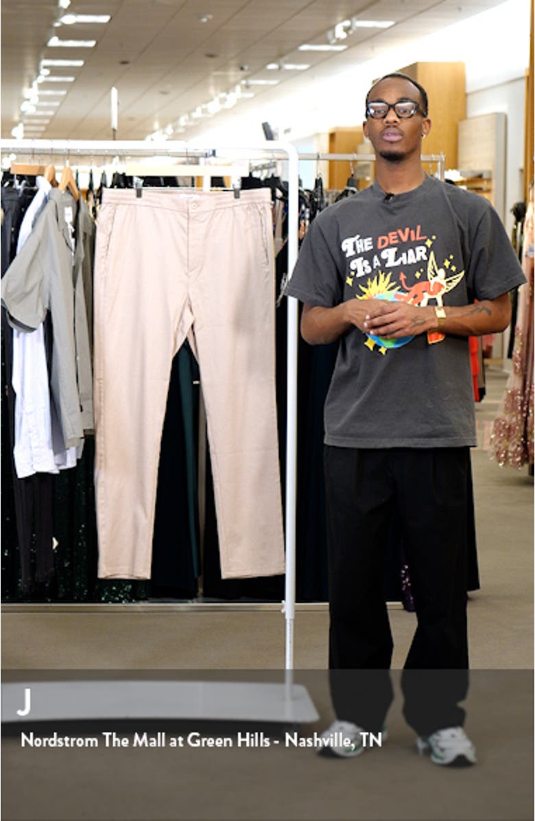 Stretch Cotton & Linen Pants, sales video thumbnail
