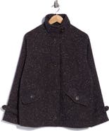 Sam Edelman Tweed Jacket with Wing Collar