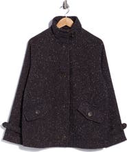 Sam Edelman Tweed Jacket with Wing Collar