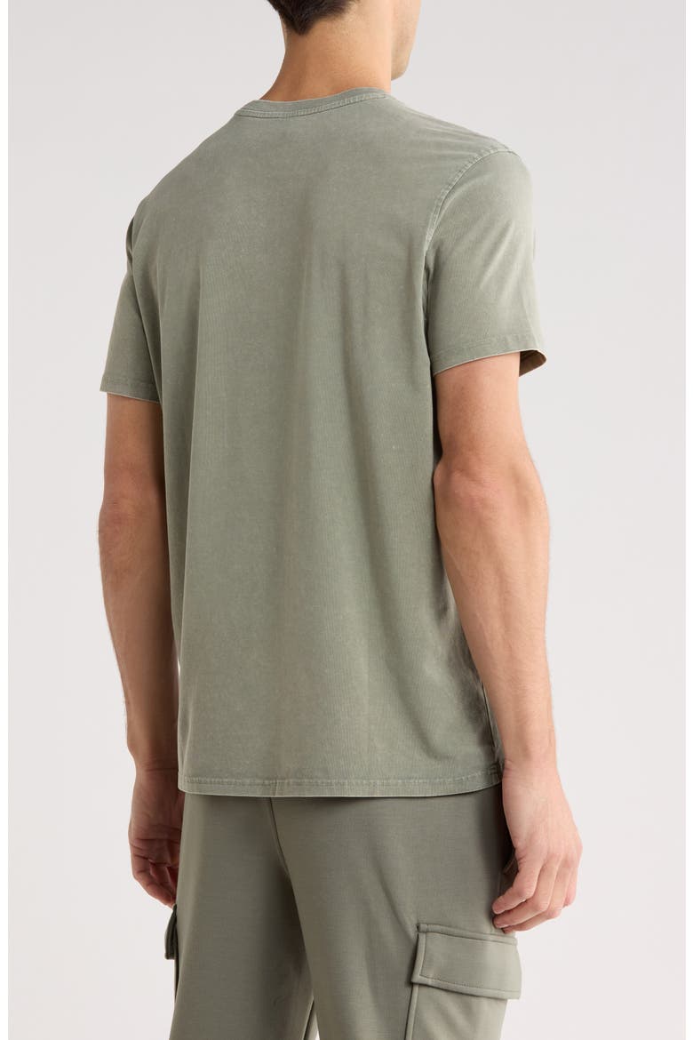 Acid Wash Stretch Cotton T-Shirt, Alternate, color, MOUNTAIN SAGE