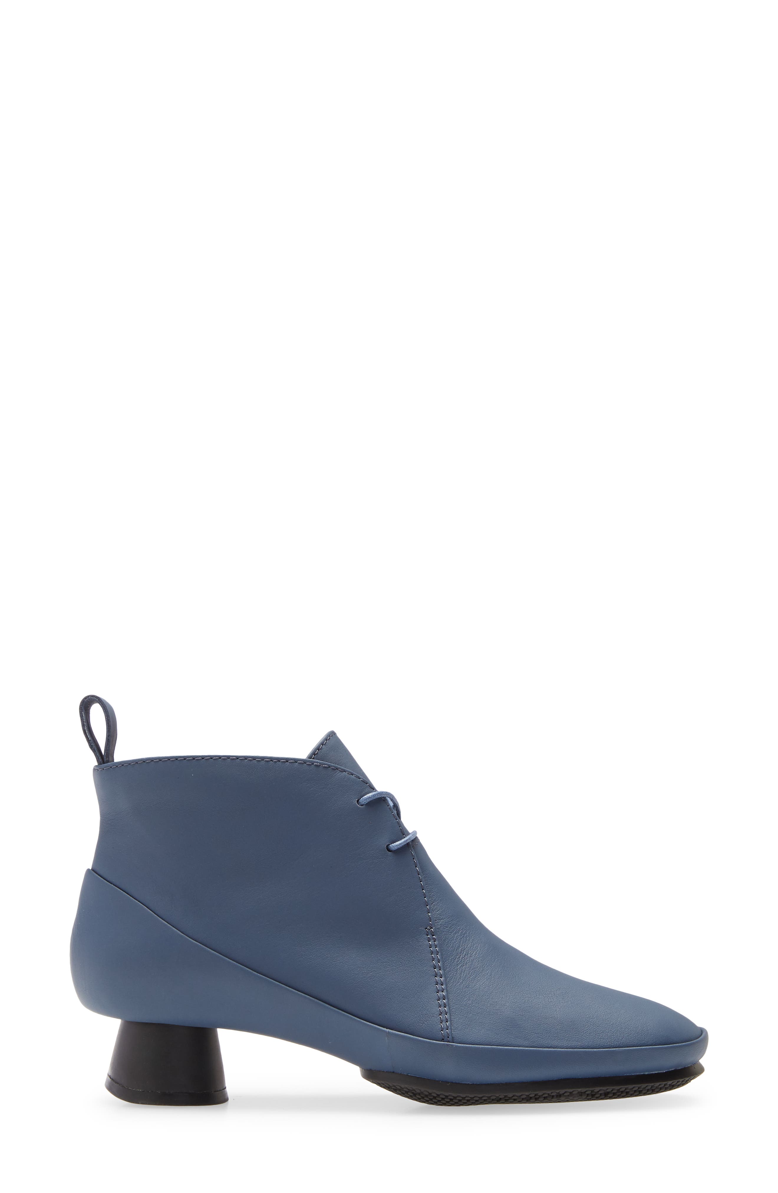 Alright Bootie, Alternate, color, MEDIUM BLUE LEATHER