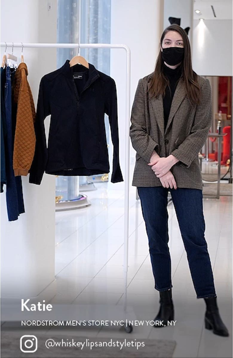 Forge Polartec<sup>®</sup> Fleece Quarter Zip Recycled Sweatshirt, sales video thumbnail