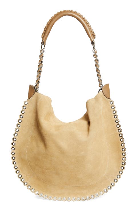 Oskan Soft Suede Hobo Bag
