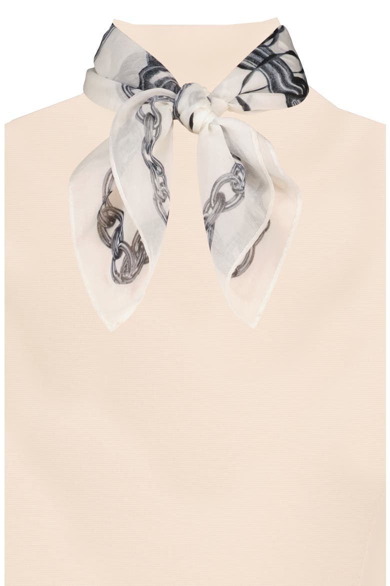 Ignis Cotton & Silk Bandana, Alternate, color, OPTIC WHITE