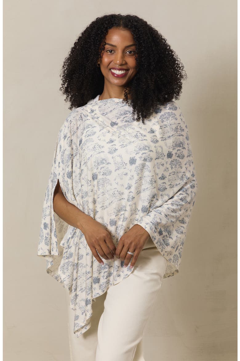 Nursing Cover, Alternate, color, BLEU TOILE
