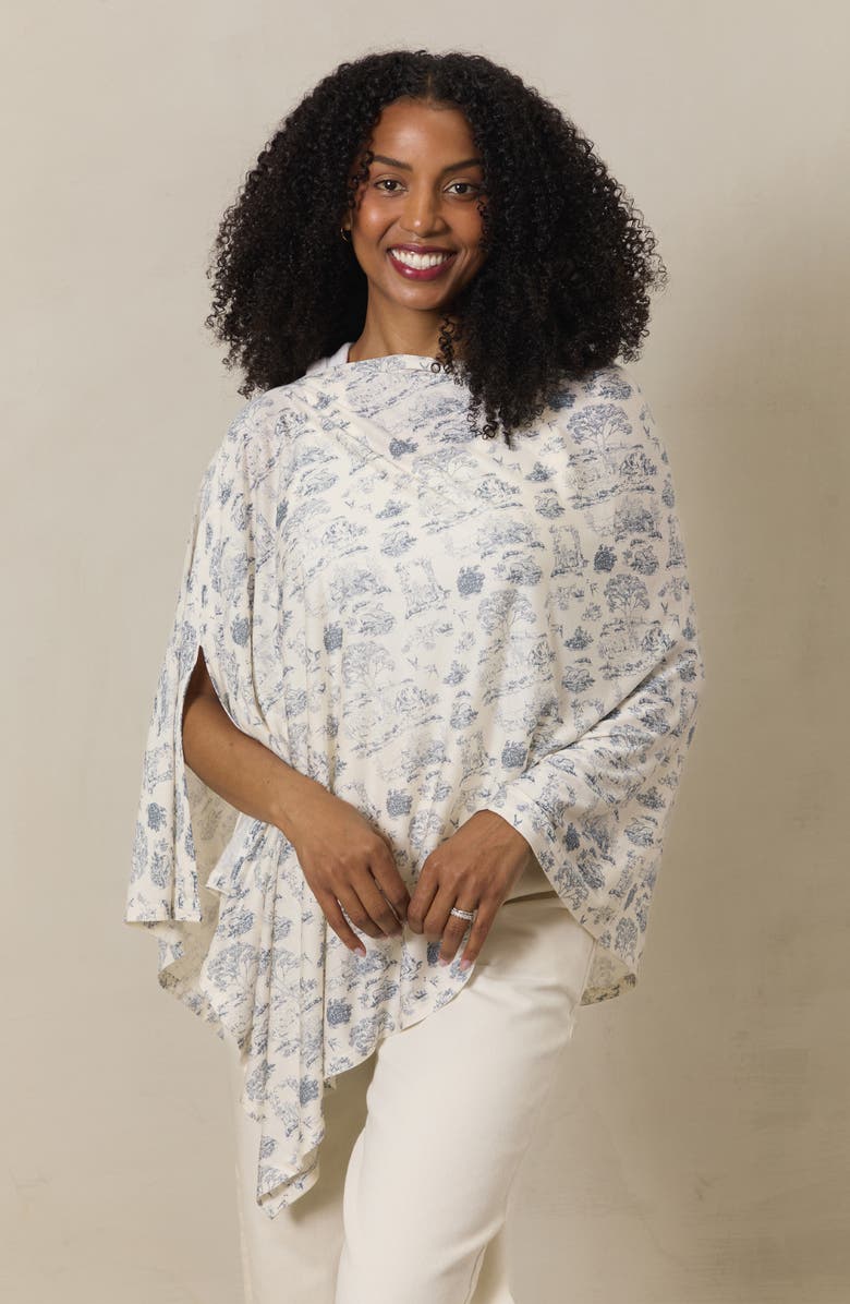Solly Baby Nursing Cover, Alternate, color, Bleu Toile