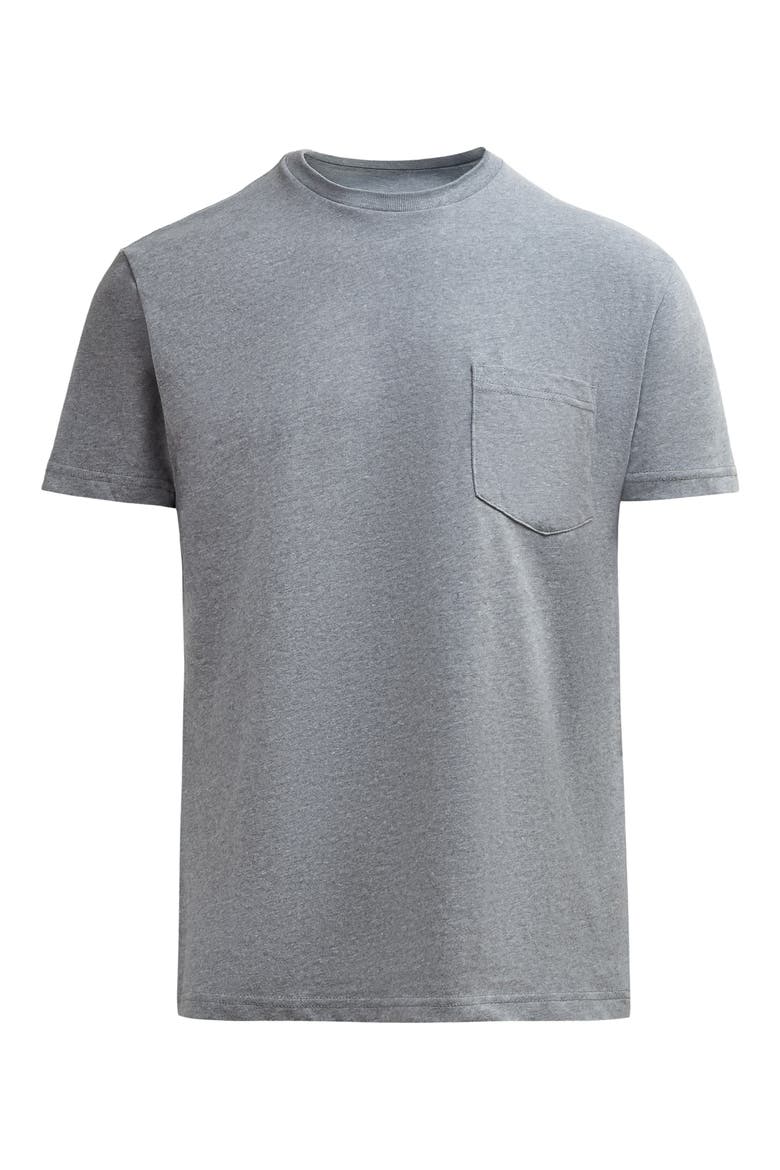 Heavyweight Pocket T-Shirt, Alternate, color, HEATHER GRAY