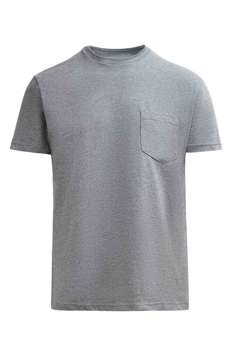 True Classic Heavyweight Pocket T-Shirt, Alternate, color, Heather Gray