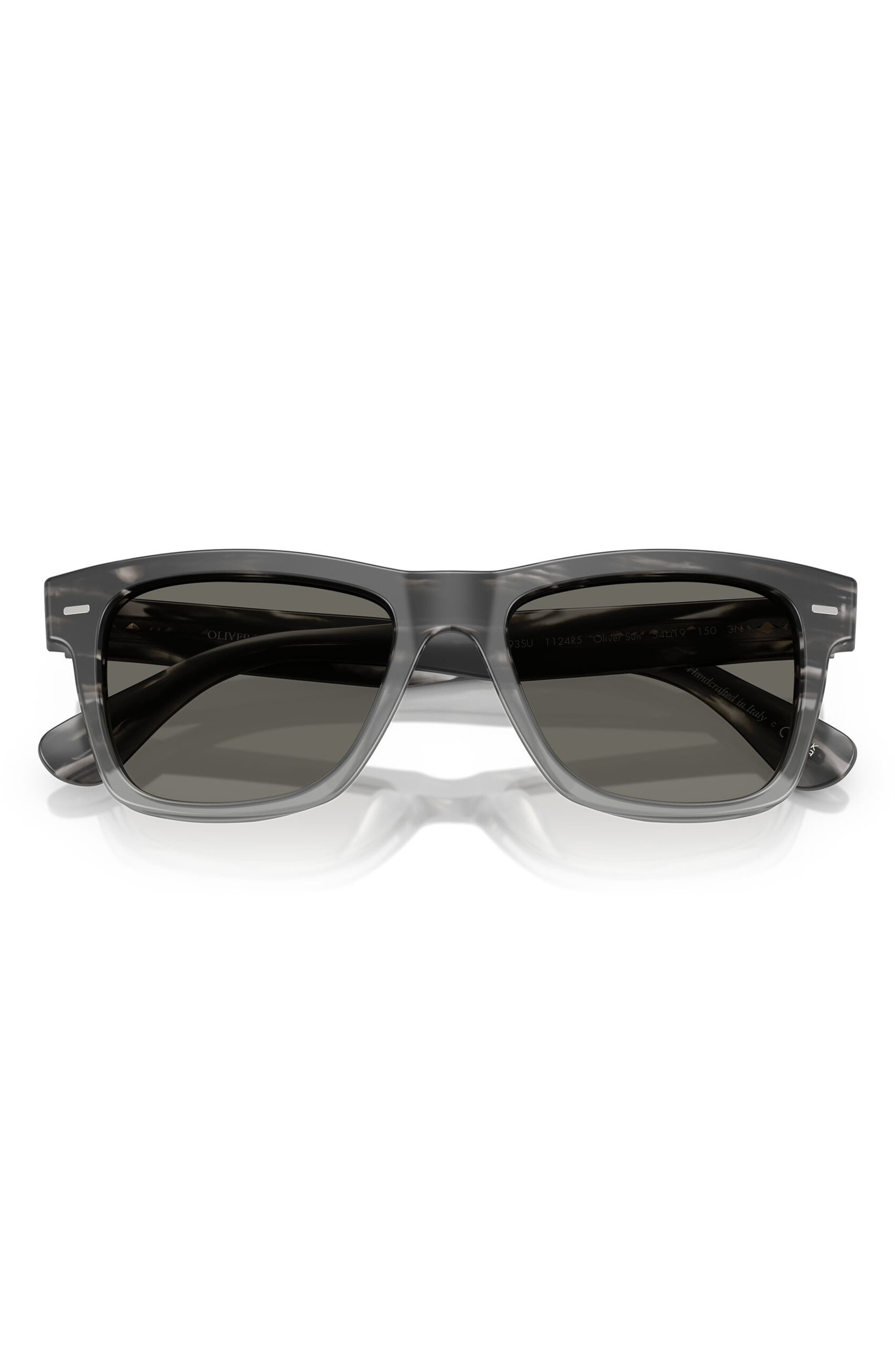 Oliver Sun 54mm Pillow Sunglasses (Men) | Nordstrom