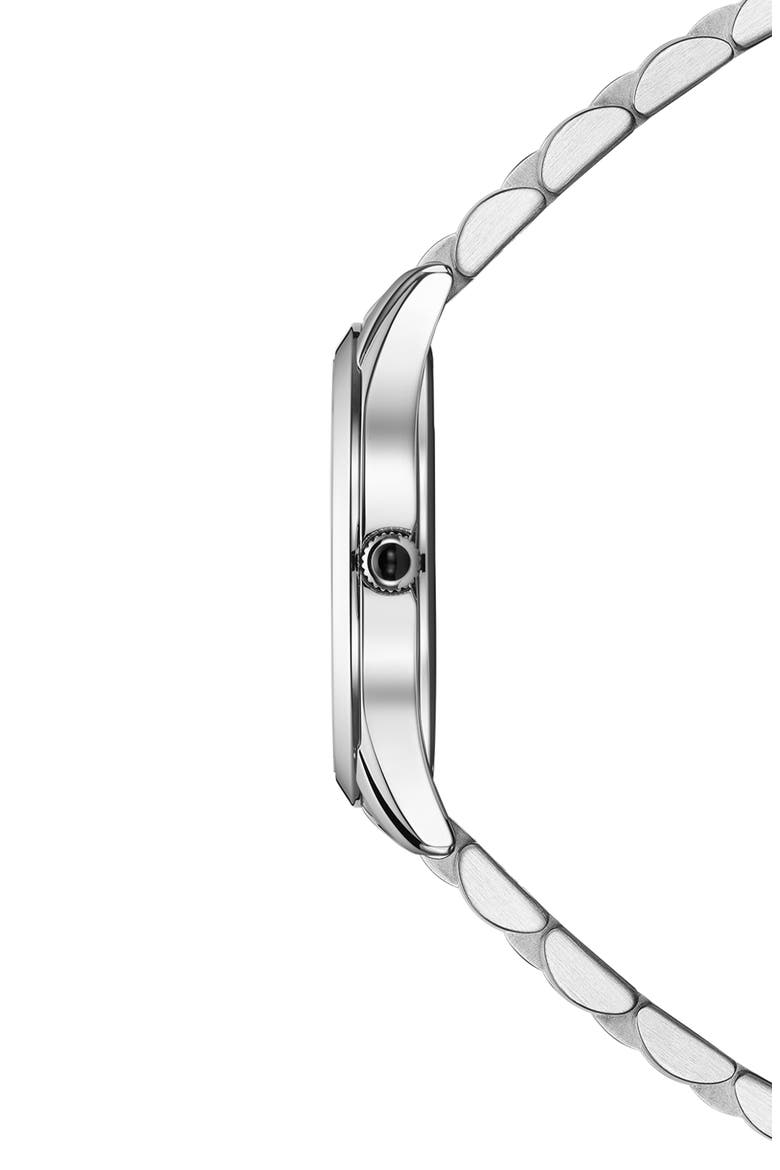 Classic R Diamond Bracelet Watch, 30mm, Alternate, color, STAINLESS STEEL