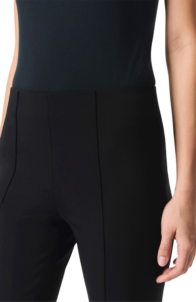 rag & bone Irina Ponte Kick Flare Pants, Alternate, color, Black