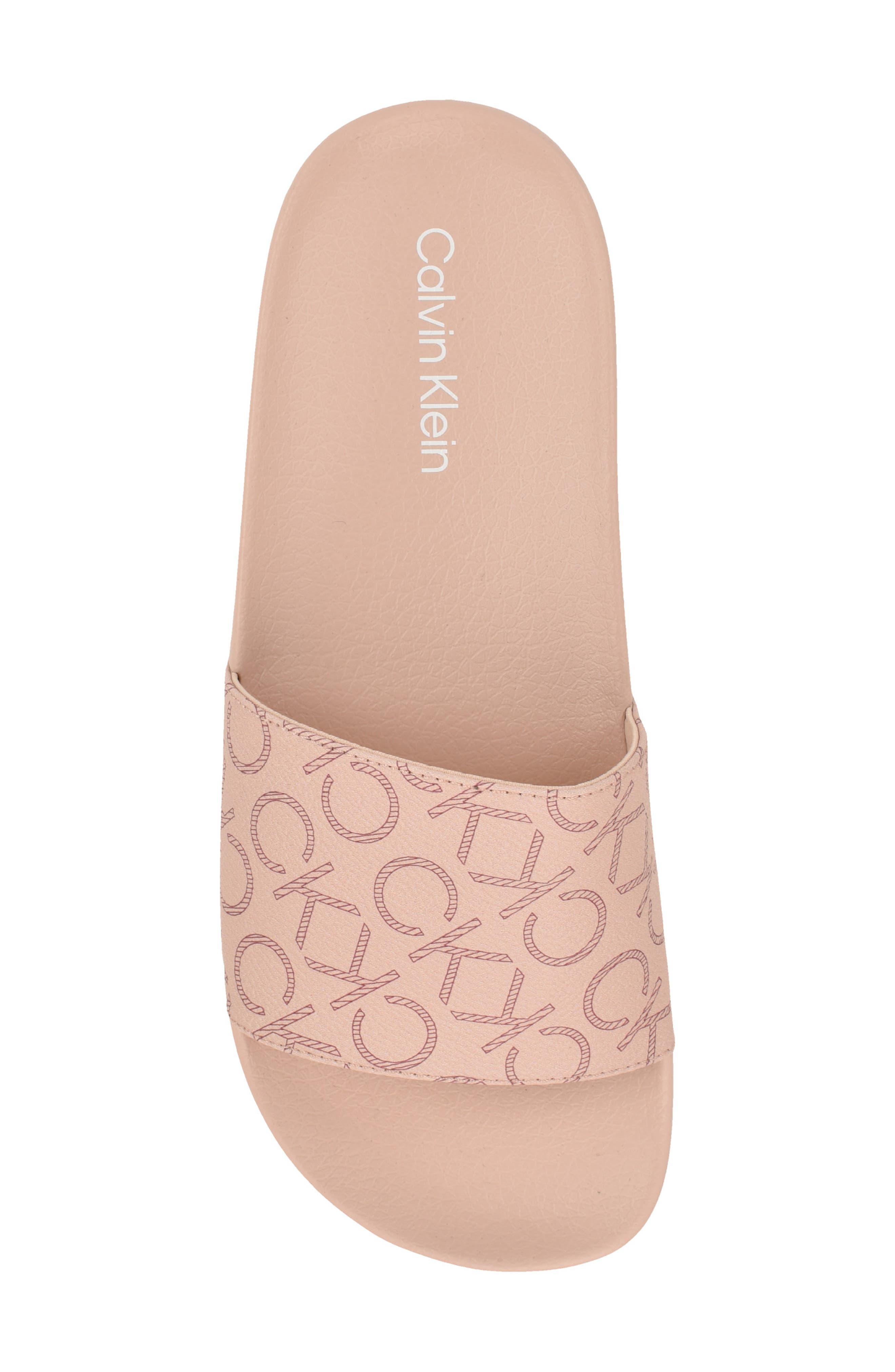 Athens Slide Sandal, Alternate, color, PINK