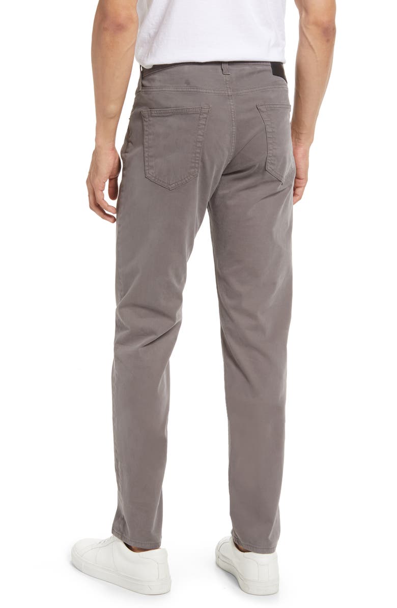AG Tellis Slim Fit Sateen Pants, Alternate, color, Gotham Grey