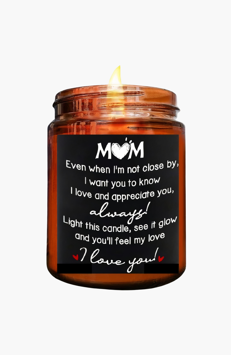 Lovery Mothers Day Scented Soy Wax Candle, Main, color, 