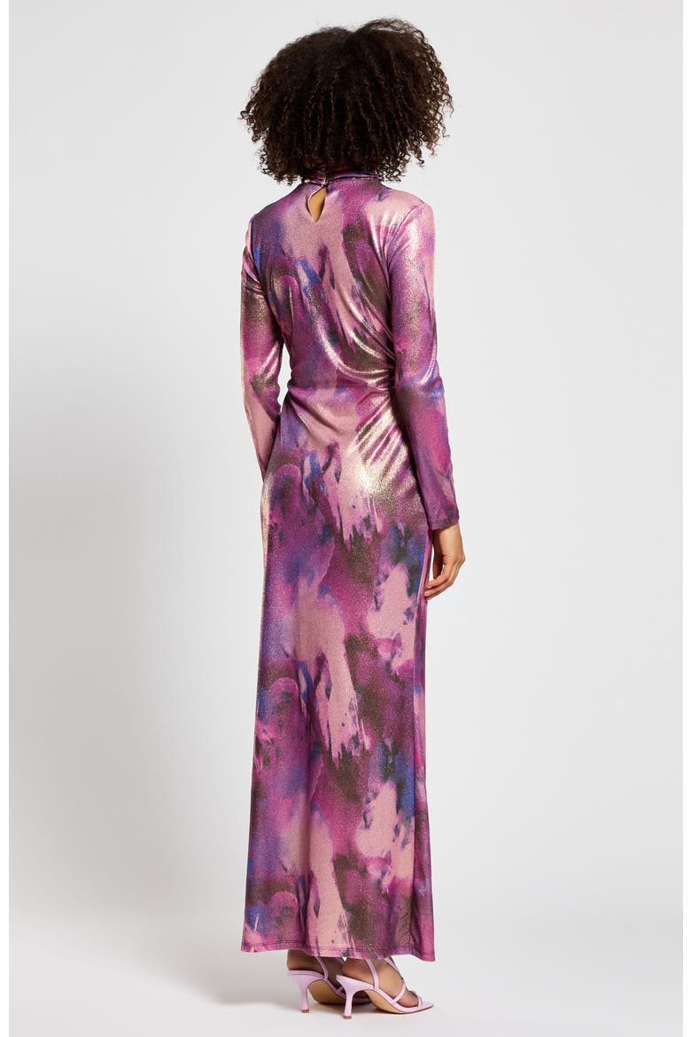 Araa Dress, Alternate, color, Purple