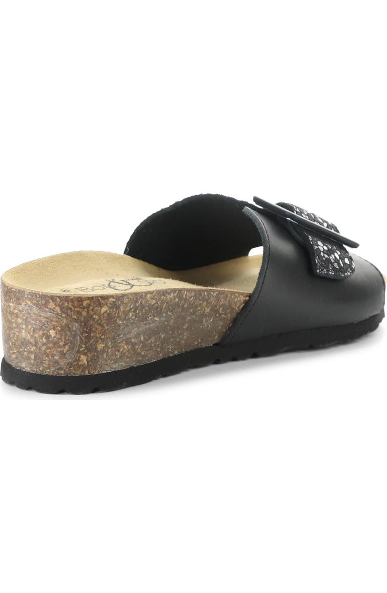 Bos. & Co. Lyra Wedge Slide Sandal, Alternate, color, Nero