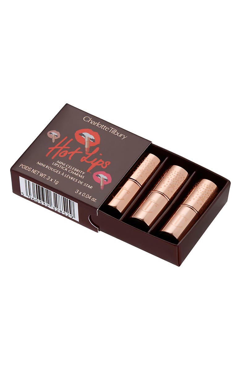 Charlotte Tilbury Hot Lips Mini Celebrity Lipstick Charms, Alternate, color, 