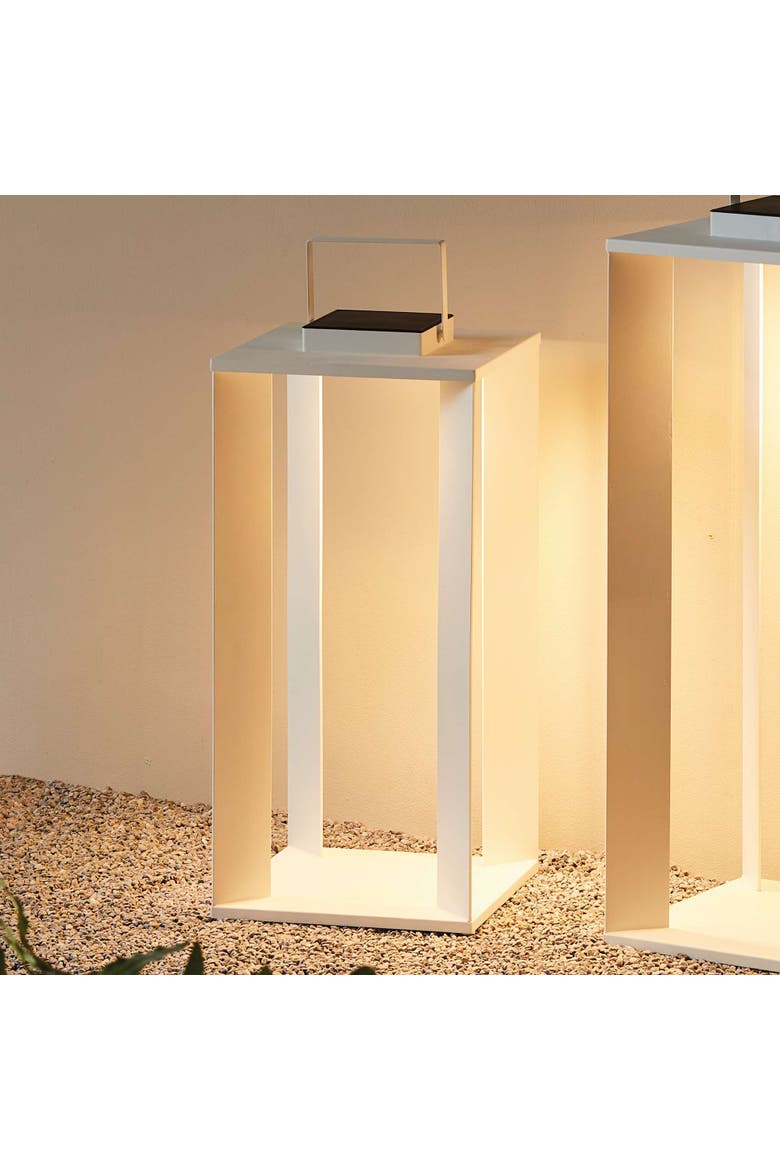 Hanley Solar Led Lantern 24", Alternate, color, White