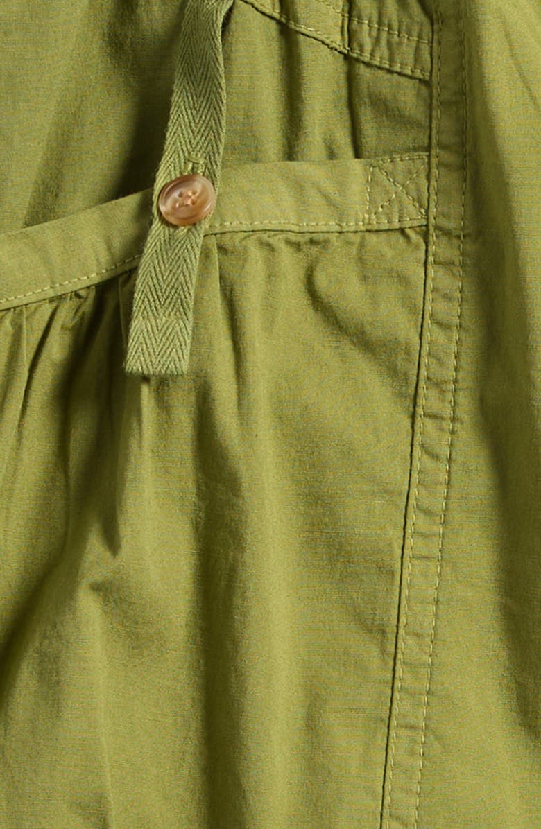 TENLY Cotton Cargo Skirt, Alternate, color, Matcha Tea