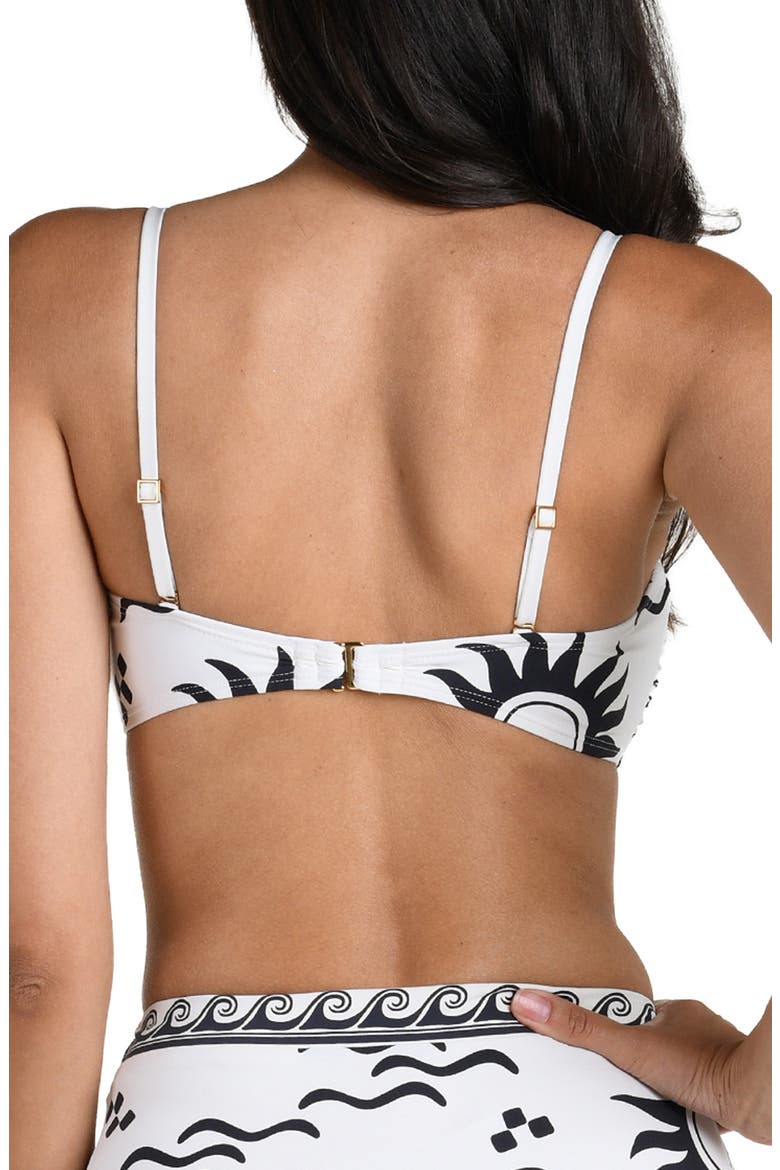 Waves of Rio Bandeau Bikini Top, Alternate, color, IVORY