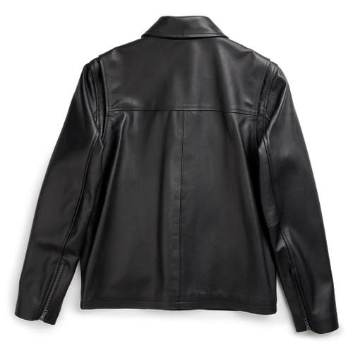 Last Wolf Rainier Moto  Jacket In Black