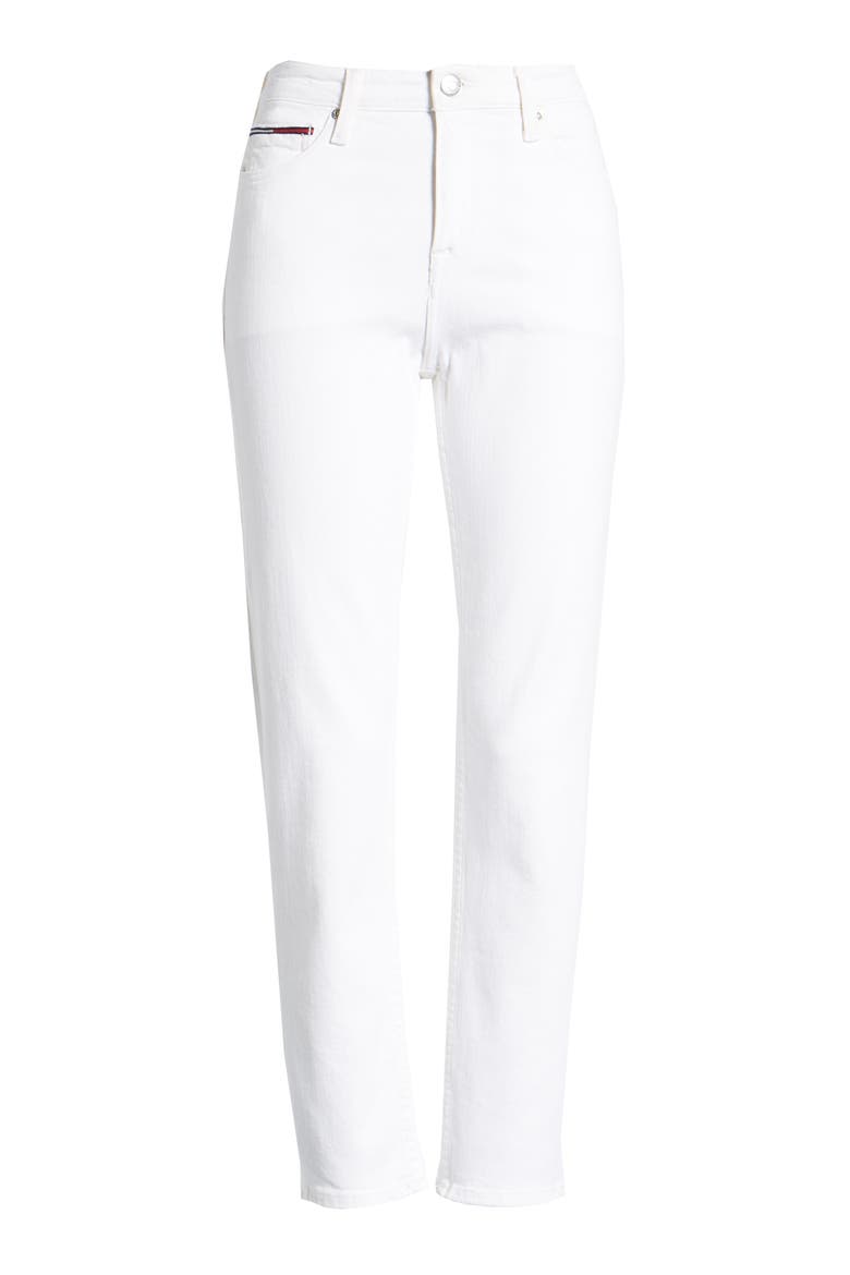 Slim Izzy Jeans, Alternate, color, NOELLA WHITE MATT COMF
