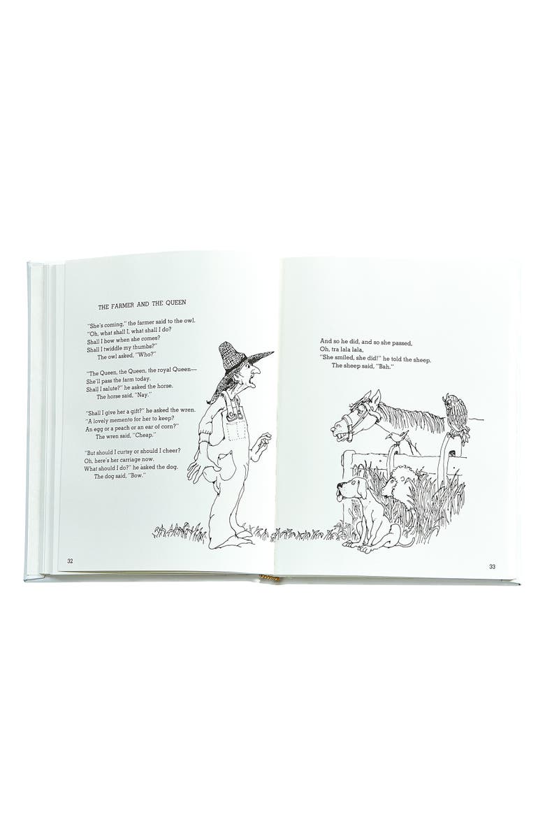 Graphic Image Where the Sidewalk Ends Poems and Drawings Leather Edition, Alternate, color, White