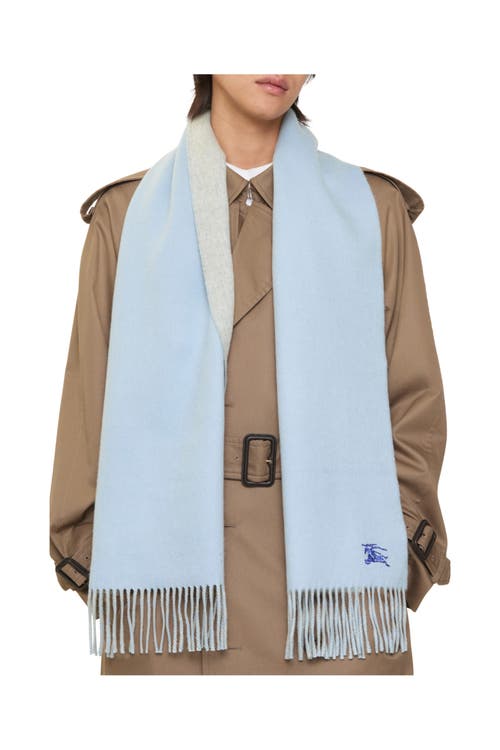 Burberry Reversible Cashmere Scarf In Multi