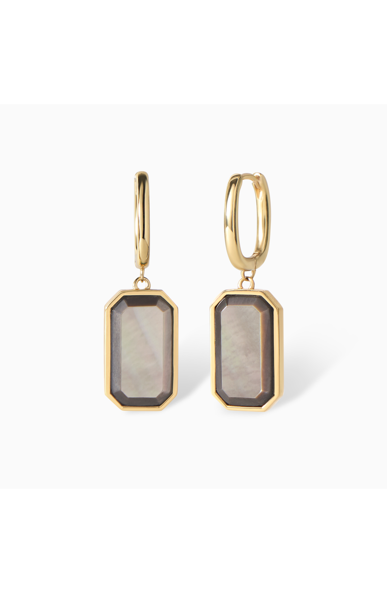 Ora Ana The Tara Tag Earrings, Main, color, Grey Mother Of Pearl