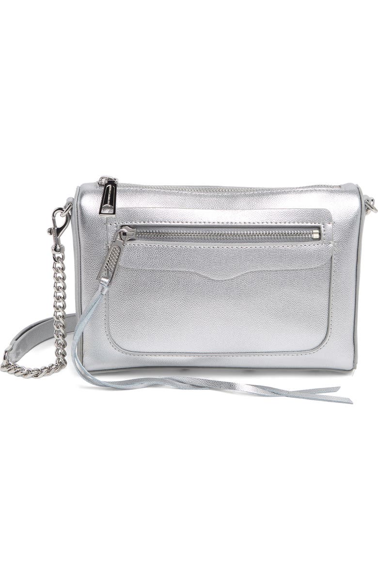 Rebecca Minkoff Avery Leather Crossbody Bag, Main, color,