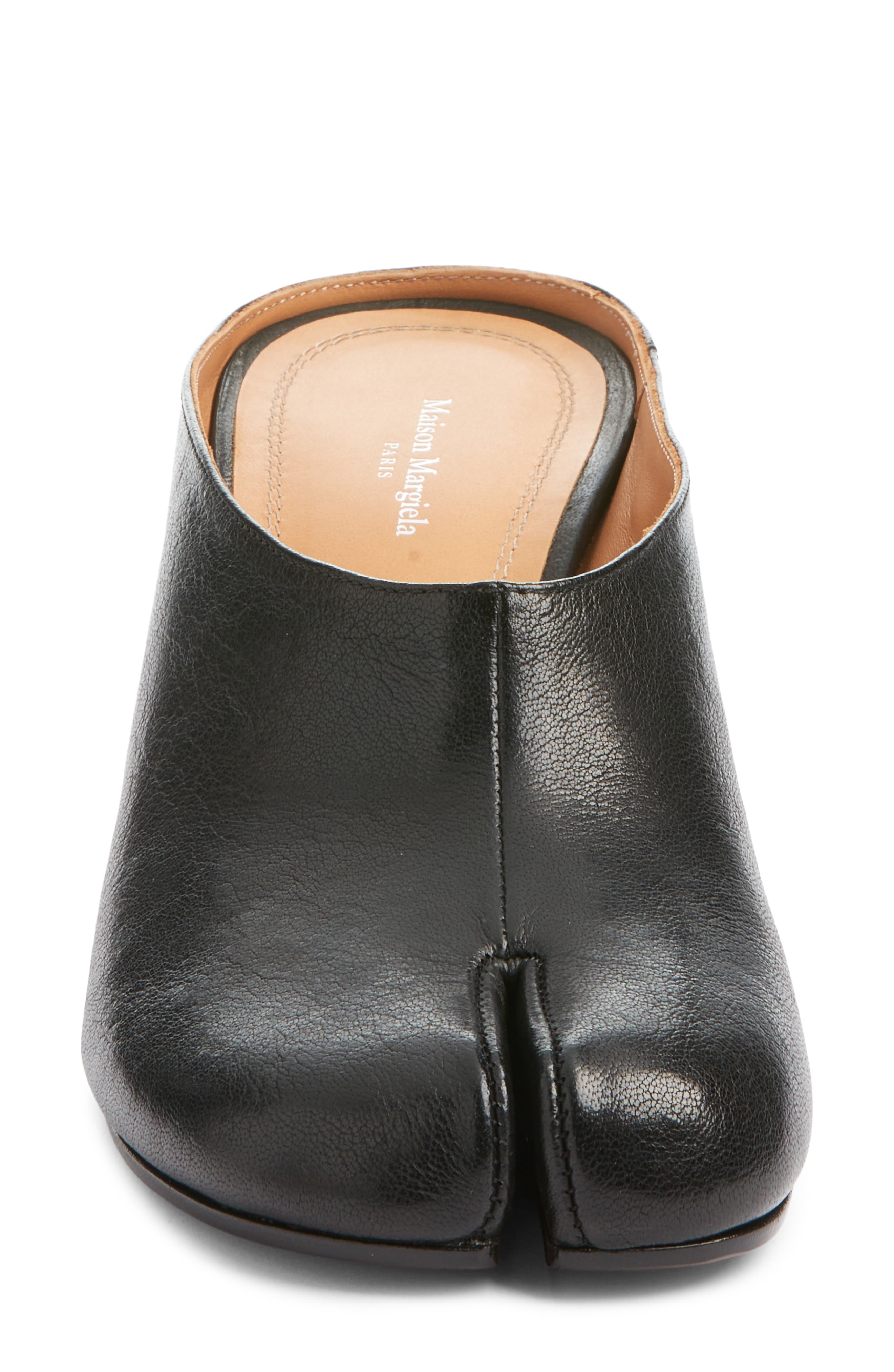 Maison Margiela Tabi Mule, Alternate, color, Black