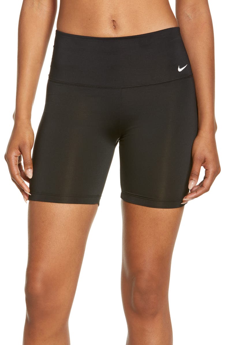 Nike 6" Kick Swim Shorts, Main, color, Black